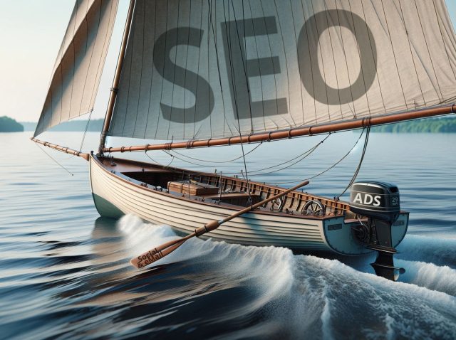 Vergleich von SEO mit Google Ads und Social-Marketing-Kanälen