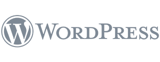 WordPress Logo dunkel