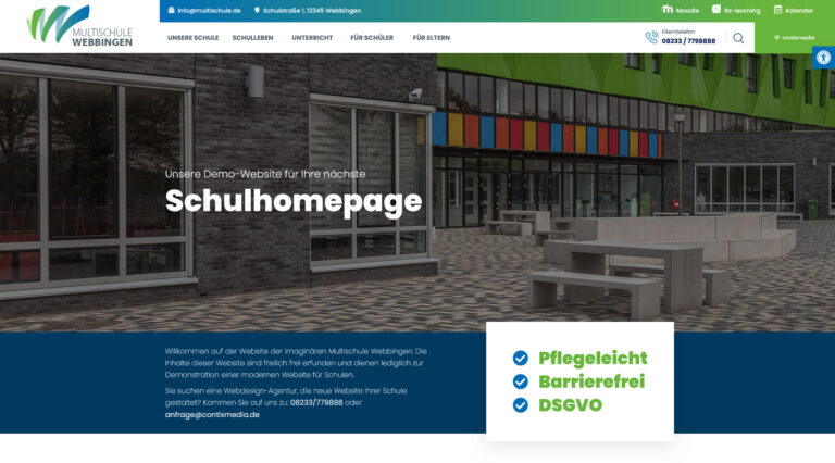 schulhomepage-screenshot_homepage