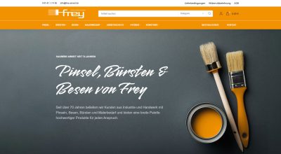 Frey-Pinsel-Homepage