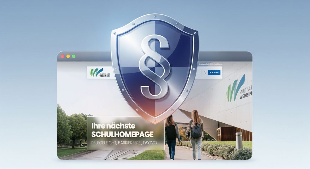 Schulhomepage DSGVO
