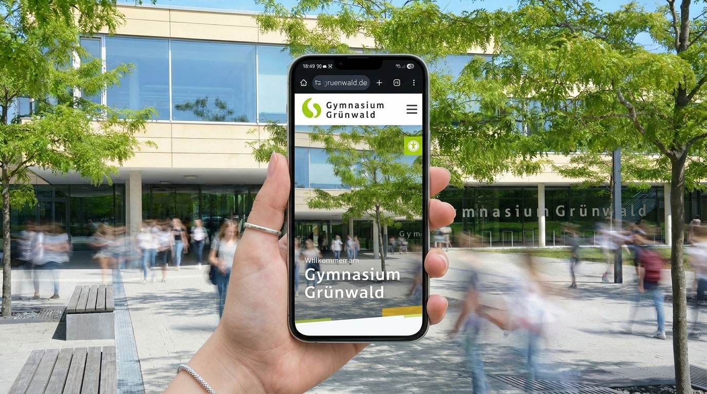 Website Gymnasium Grünwald