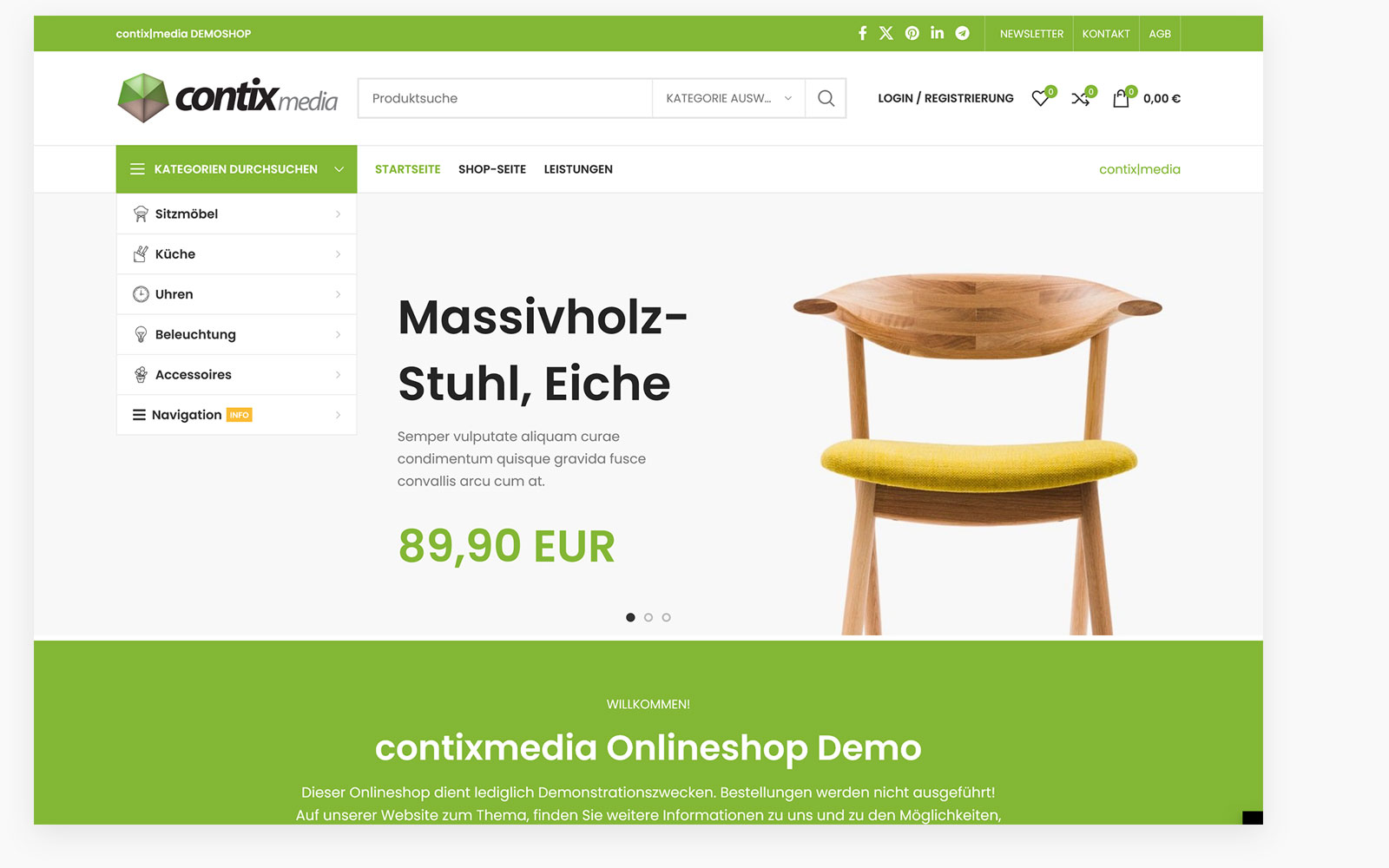 Entwicklung WooCommerce Onlineshops