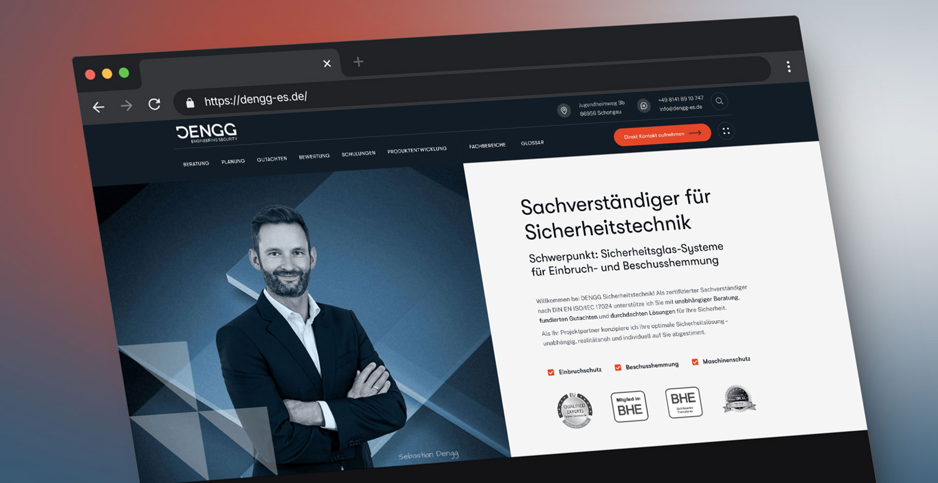 Website DENGG Engineering Security